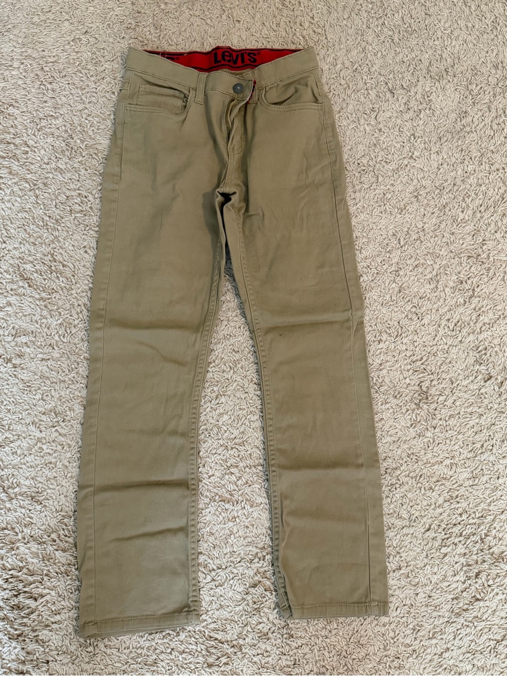 Levi's Kids Tan Slim Chino Pants